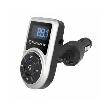 Scosche BTFMPDSR-SP BTFMPDSR-SP BT Freq Wireless Handsfree Car Kit Bluetooth FM Transmitter