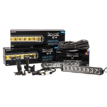 Bushranger NHBG-F03 Night Hawk 13" Behind Grille Light-Kit fits Ford Ranger With High Beam Adapter