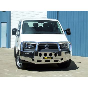 ECB Black Ripple Bullbar fits Volkswagen Transporter 04/10-06/15 BV03SYB