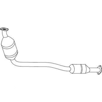 Redback C0725 Enviro Cat-Converters Underfloor fits Mercedes Benz C-CLASS 11/00-02/07