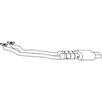 Redback C1870 Enviro Cat-Converters Underfloor fits BMW 5 01/96-01/00