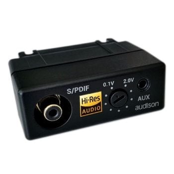 Audison C20 Coaxial to Toslink Converter AUX Input For APF8.9BIT