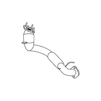 Redback C2314 Enviro Catalytic Converter fits Ford Transit 10/06-02/12