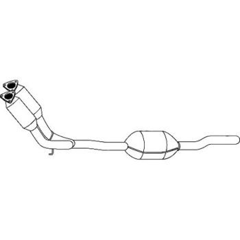 Redback C3082 Enviro Catalytic Converter fits VW Touran 10/03-11/07 & Golf 10/03-02/09