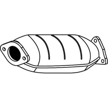 Redback C4533 Enviro Catalytic Converter fits Honda Civic 03/99-09/00