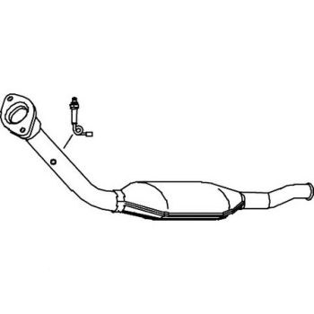 Redback C5851 Enviro Cat-Converters Underfloor fits Peugeot 306 03/96-03