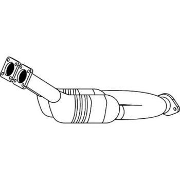 Redback C9204 Enviro Cat-Converters Underfloor fits Volvo S80 98-06