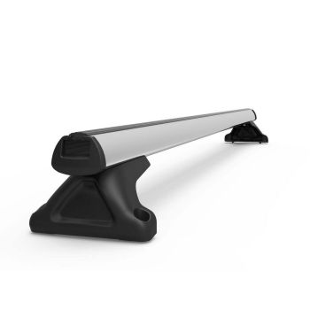 Rola Single Thru Bar Roof Rack fits Peugeot Partner K9 8/2019 on Factory Point Mount CAP160-1