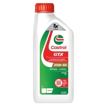 Castrol GTX Engine Oil 20W50 1L 3413902