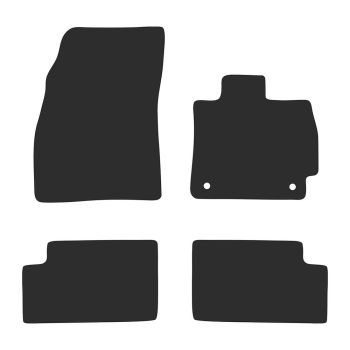 RubberTree Luxury Carpet Car Floor Mats fits Chery Omoda 5 C5 2022-on CH004LXBL
