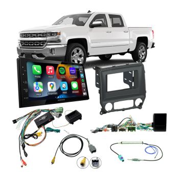 Chevrolet Silverado 2014-2019 8" MyLink Apple CarPlay Android Auto Head Unit Upgrade Kit