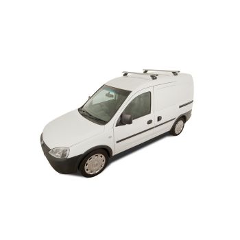 Rhino Rack JA6154 Vortex RLTP Silver 2 Bar Roof Rack