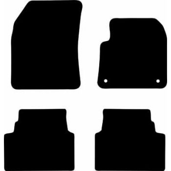 RubberTree Carpet Car Floor Mats fits Citroen C5 Aircross 2018-On CT079LXBL