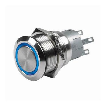 Enerdrive CZ-80-911-0061-00 CZone PUSH BUTTON ON/OFF LATCHING 3.3V BLU LED