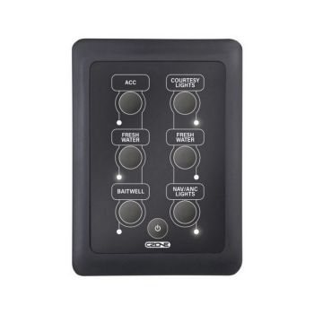 Enerdrive CZ-80-911-0163-00 CZone Keypad 2x3 Portrait