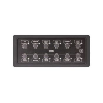 Enerdrive CZ-80-911-0165-00 CZone Keypad 2X6 Landscape