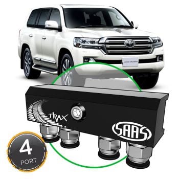 SAAS DB1001-1208 Diff Breather Kit 4 Port fits Toyota Landcruiser 200 Series 07-18