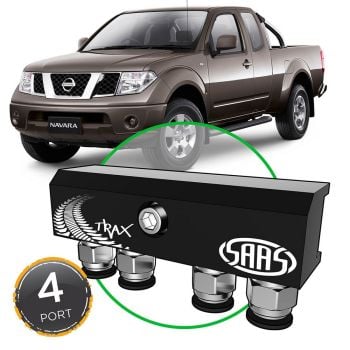 SAAS DB1001-4102 Diff Breather Kit 4 Port fits Nissan Navara D40 06-15