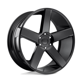 DUB S216 BALLER 24x10 6x135 +30 Offset Black Wheel