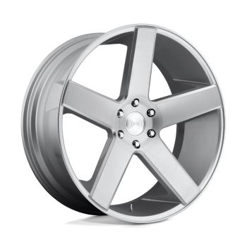 DUB S218 BALLER 26x10 5x127 +11 Offset Silver Wheel