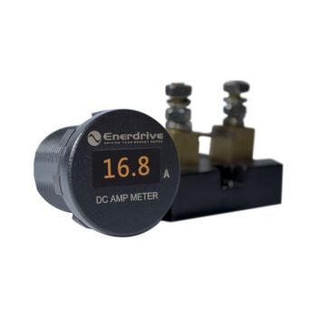 Enerdrive EA-OLED-AMP Round OLED DC Amp meter0-100A DC IP66