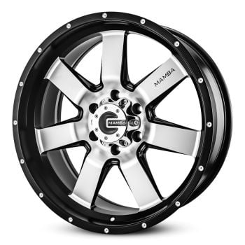 Mamba SM27 20x9.0 6x139.7 +12 Offset Black Wheel