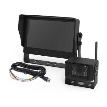 Ecco K7000B-WK 7" Camera System Colour 12-24V Wireless Up to 4 Cameras