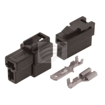 Jaylec ECH2250B QC Connector Housing Kit 2 Pole Male and Female With