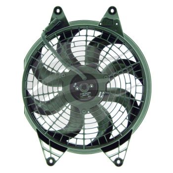Jayair EF1223 Condenser Fan Assembly fits Kia Carnival 4 Mount Legs