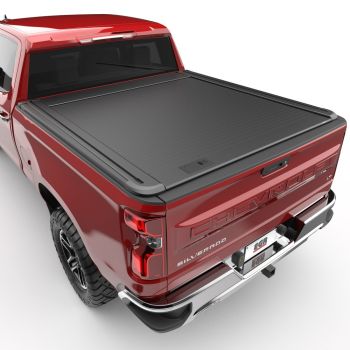 EGR RollTrac Manual fits Chevrolet Silverado / GMC Sierra 2500 20-on 6'5 Bed Black SILV-RTM6