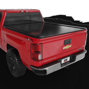 EGR RollTrac Electric E3 fits Chevrolet Silverado / GMC Sierra 2500 20-on 6'9 Bed Black SILV2500-RTE-V3