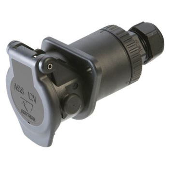 Erich Jaeger EBS2002 Trailer Socket EBS 12V 7-12mm With Screw Contacts