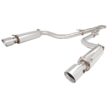 XForce Stainless Steel Twin 3 Inch Header-Back System