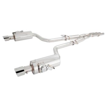 XForce Stainless Steel Twin 3 Inch Header-Back System