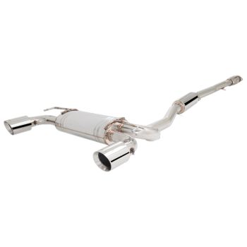 XForce Raw 409 Stainless Steel 3 Inch Cat Back Exhaust System