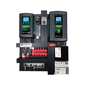Enerdrive eSYSTEM L Bundle with ePRO Plus Monitor 40A AC TriStar 45A Solar