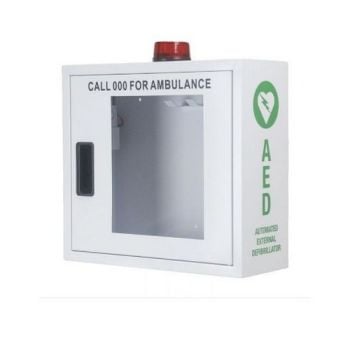 Jaylec EV880337 Alarmed Defibrillator Cabinet Wall Mounted