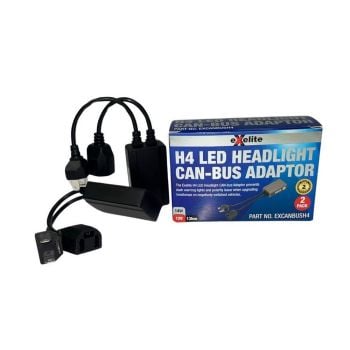 Exelite LED Headlight CANBus Adapter H4 12V EXCANBUSH4