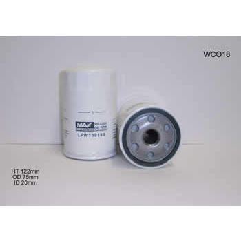 Wesfil WCO18 Oil Filter