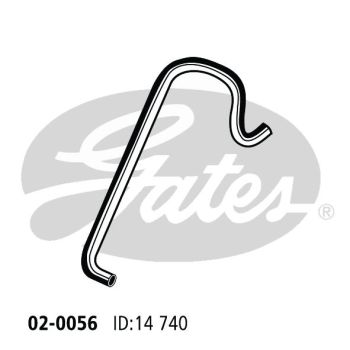 Gates 02-0056 Radiator Hose