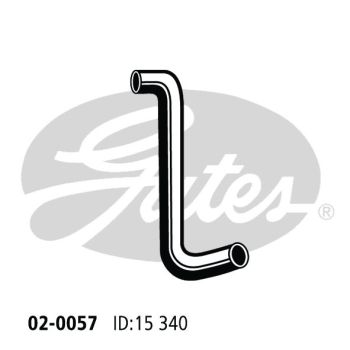 Gates 02-0057 Radiator Hose