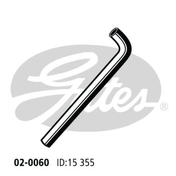 Gates 02-0060 Radiator Hose