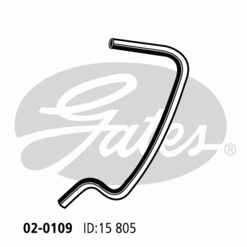 Gates 02-0109 Radiator Hose