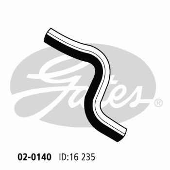 Gates 02-0140 Radiator Hose