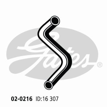 Gates 02-0216 Radiator Hose