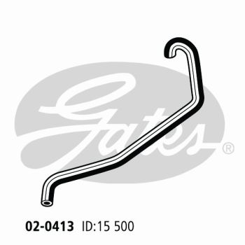 Gates 02-0413 Radiator Hose