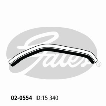 Gates 02-0554 Radiator Hose