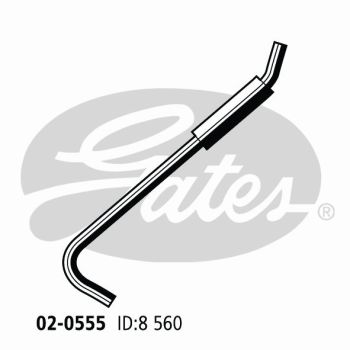 Gates 02-0555 Radiator Hose