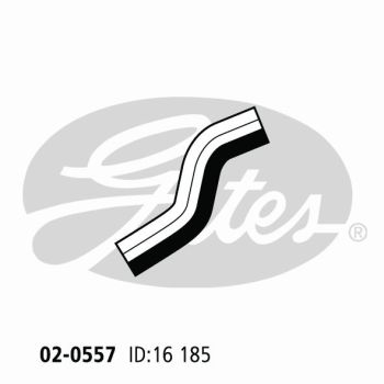 Gates 02-0557 Radiator Hose