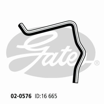 Gates 02-0576 Radiator Hose